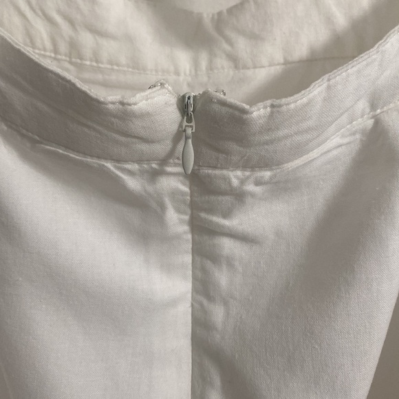 Cotton Candy LA White Adjustable Spaghetti Strap Cut Out Back Mini Dress Size L - Picture 11 of 16